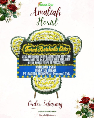 Papan Bunga Duka di Sempaja Selatan