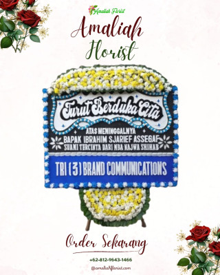 Papan Bunga Duka di Sempaja Selatan